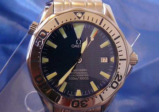 Omega Seamaster Professional Electric Blue Automatic 2055.80 polijsten