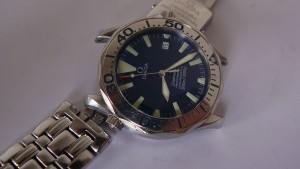 Omega Seamaster Professional Electric Blue Automatic 2055.80 polijsten